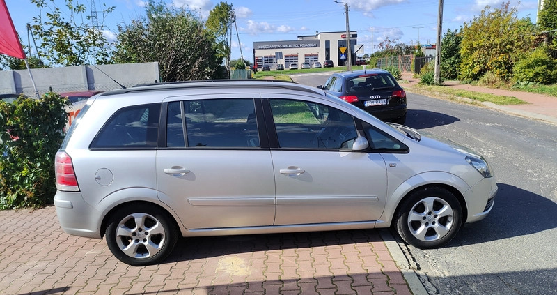 Opel Zafira cena 11999 przebieg: 249000, rok produkcji 2005 z Trzcianka małe 667